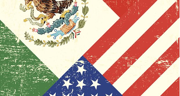 US mexico flags 620