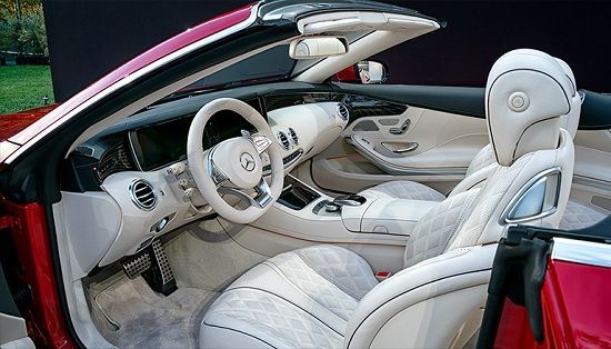 Mercedes-Maybach S650 Cabriolet inside look