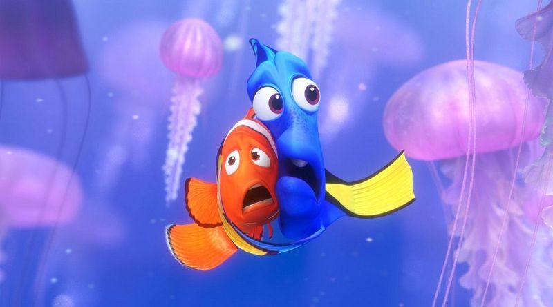Finding Nemo is number 10 on the list with $528.4 million in earnings