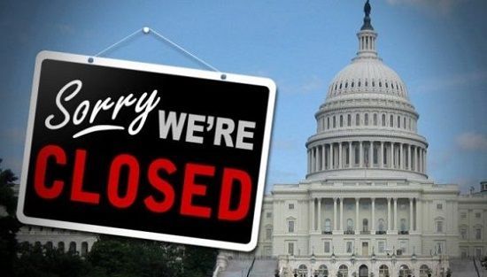 9.02: US government shuts down, markets fall. 