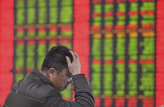 China's stock market under pressure