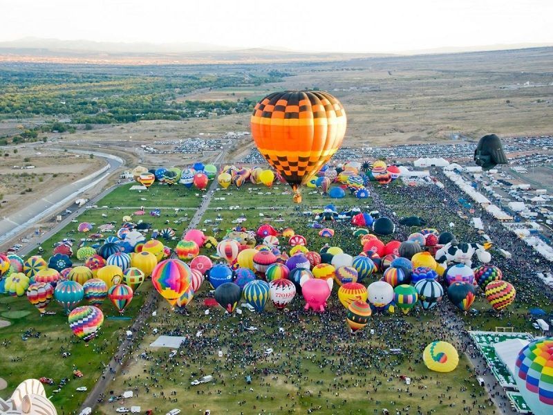 The Albuquerque International Balloon Fiesta - Heaven for photographers The Albuquerque International Balloon Fiesta - Heaven for photographers