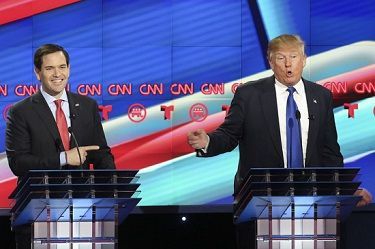 Trump was on defense at last night's debate