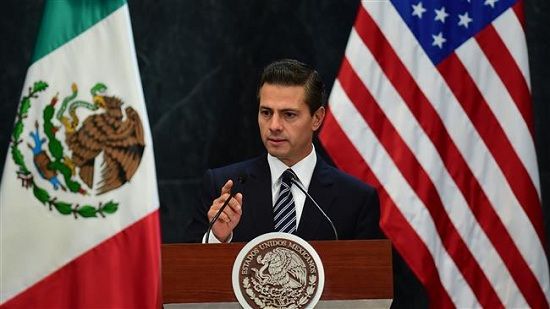President Enrique Pena Nieto: "Mexico doesn't believe in walls".