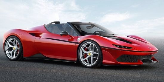 Ferrari's luxury J50 model is unveiled