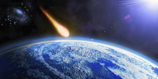Meteor crashed in the ocean early this month
