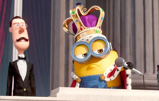 The Minions with $1.6 billion in earnings – reaches 11 place in the list.