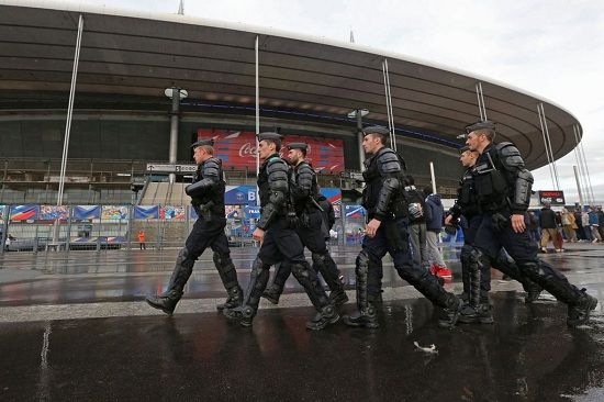 Security forces will try to keep the peace at the upcoming Euro tournament