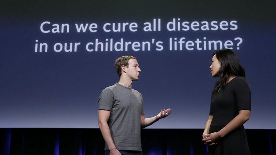 Will the money from Facebook help cure the world one day?