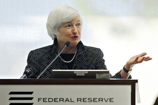 Investors are looking to hear what Janet Yellen has to say at the event tomorrow